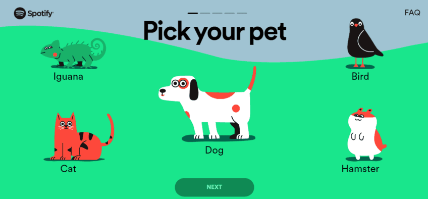 spotify, playlista dla zwierząt