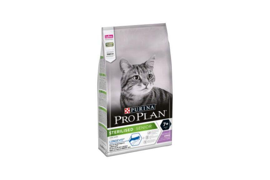 Purina Pro Plan Sterilised Senior 7+ z Longevis sucha karma