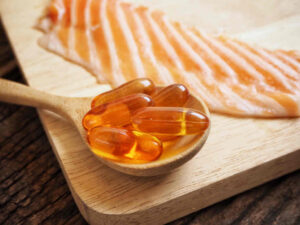 olej z łososia dla kota